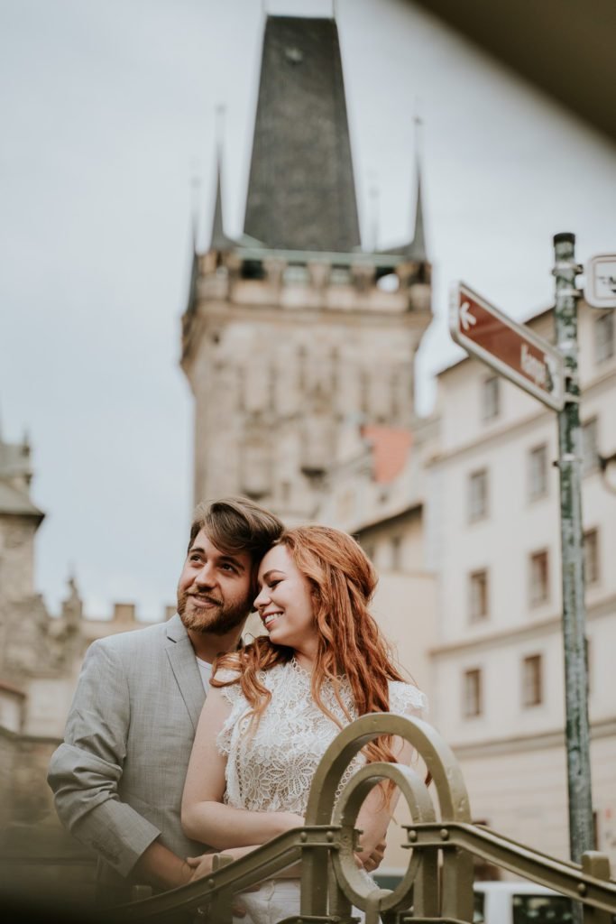 Vacation, photoshoot in Prague, couple photosession, Photographer in Prague