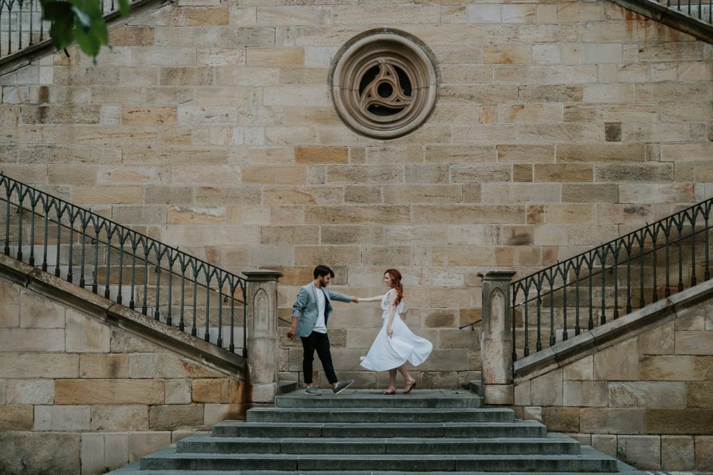 Vacation, photoshoot in Prague, couple photosession, Photographer in Prague