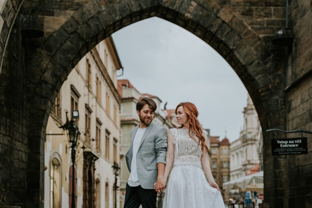 Vacation, photoshoot in Prague, couple photosession, Photographer in Prague