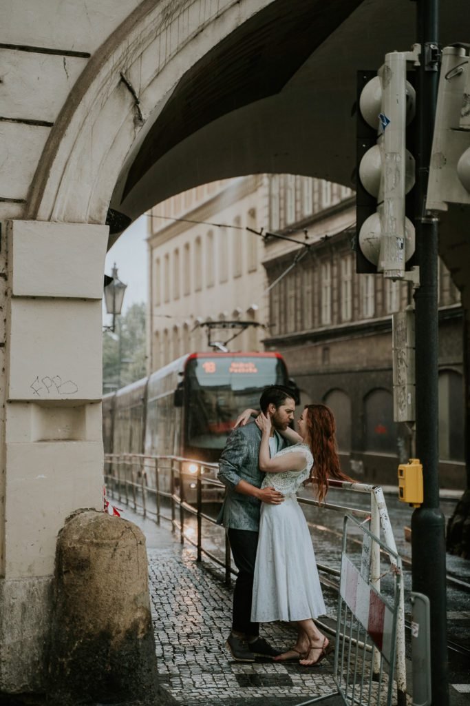Vacation, photoshoot in Prague, couple photosession, Photographer in Prague