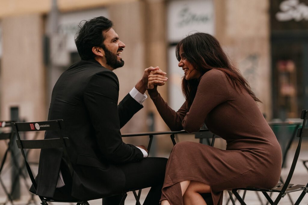 Photosession in Prague, industrial couple photoshoot, photo walk in prague, prague photographer