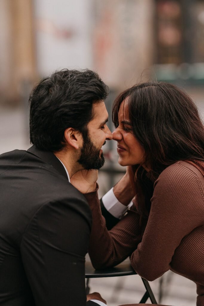 Photosession in Prague, industrial couple photoshoot, photo walk in prague, prague photographer