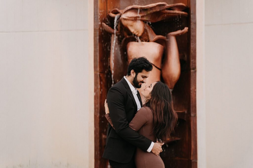 Photosession in Prague, industrial couple photoshoot, photo walk in prague, prague photographer