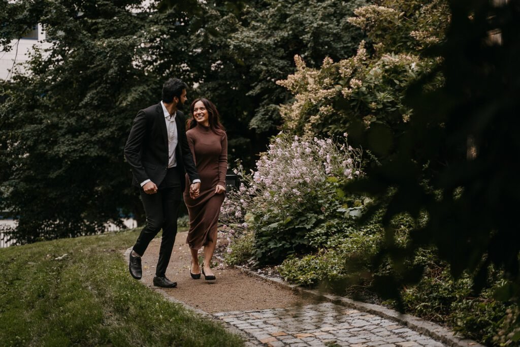 Photosession in Prague, industrial couple photoshoot, photo walk in prague, prague photographer