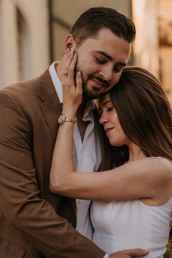 Pre wedding photoshoot in Prague, Prague wedding photographer, surprise proposal engagement, Prague photographer