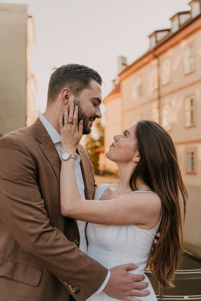Pre wedding photoshoot in Prague, Prague wedding photographer, surprise proposal engagement, Prague photographer