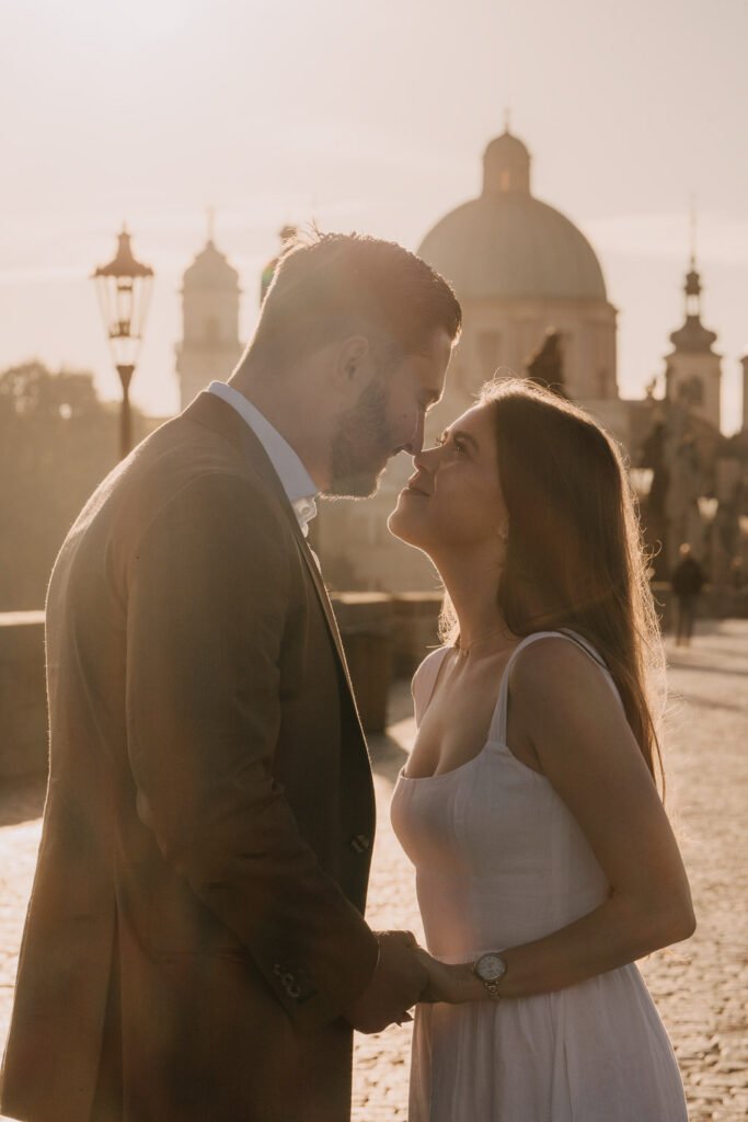Pre wedding photoshoot in Prague, Prague wedding photographer, surprise proposal engagement, Prague photographer
