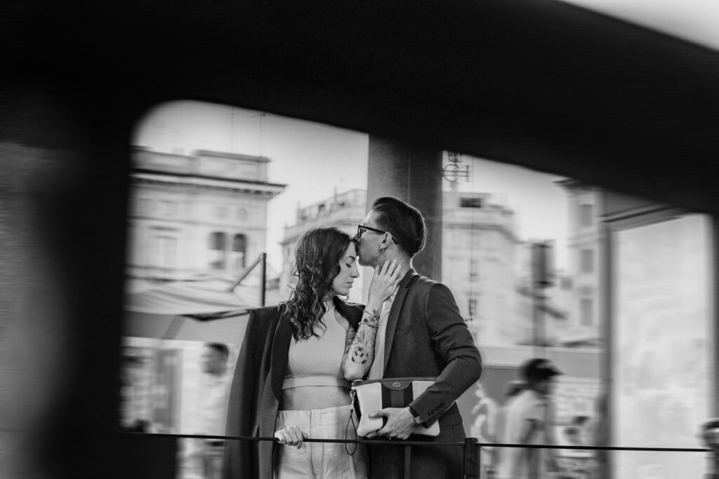 couple photoshoot in Milan, Milan photosession, photographer in Milan