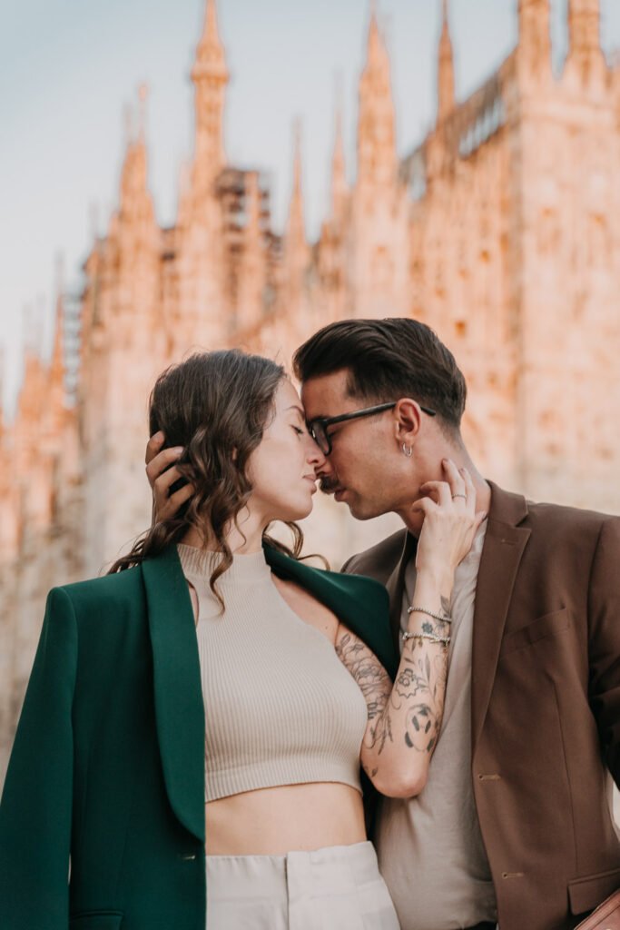 couple photoshoot in Milan, Milan photosession, photographer in Milan