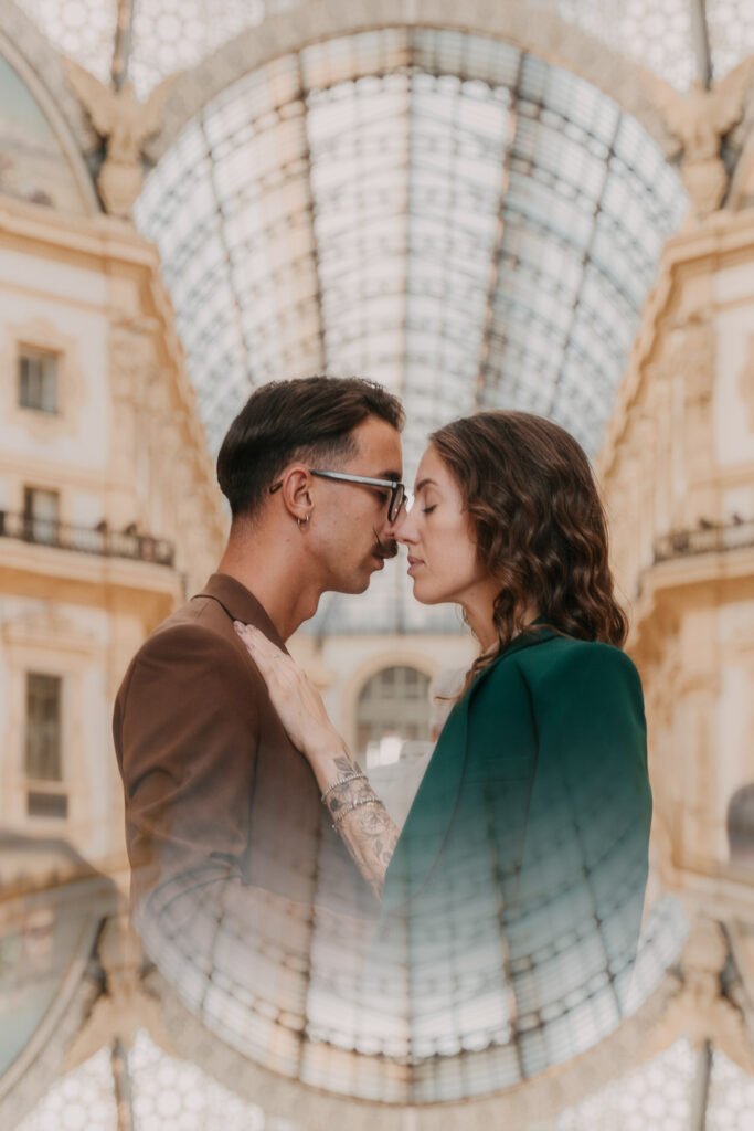 couple photoshoot in Milan, Milan photosession, photographer in Milan