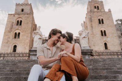 cefalu couple photoshoot, prewedding photographer sicily, honeymoon photographer sicily, engagement photoshoot sicily, beach couple photo ideas
