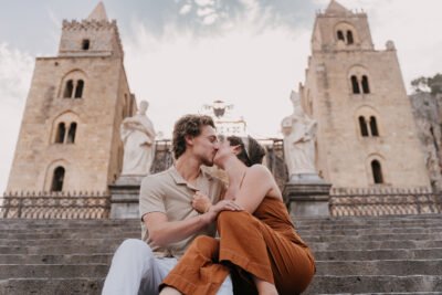 cefalu couple photoshoot, prewedding photographer sicily, honeymoon photographer sicily, engagement photoshoot sicily, beach couple photo ideas
