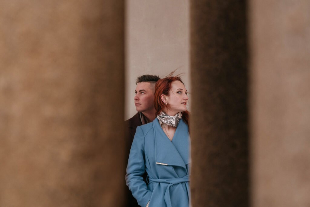 couple photoshoot in prague, winter photoshoot prague, prague photographer, elopement prague