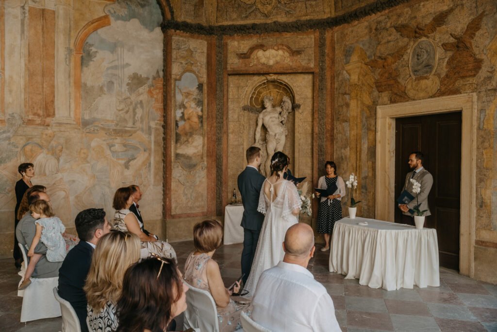 Anastasia & Michal: Wedding in Vrtba Garden, Czech wedding photographer, elopement prague