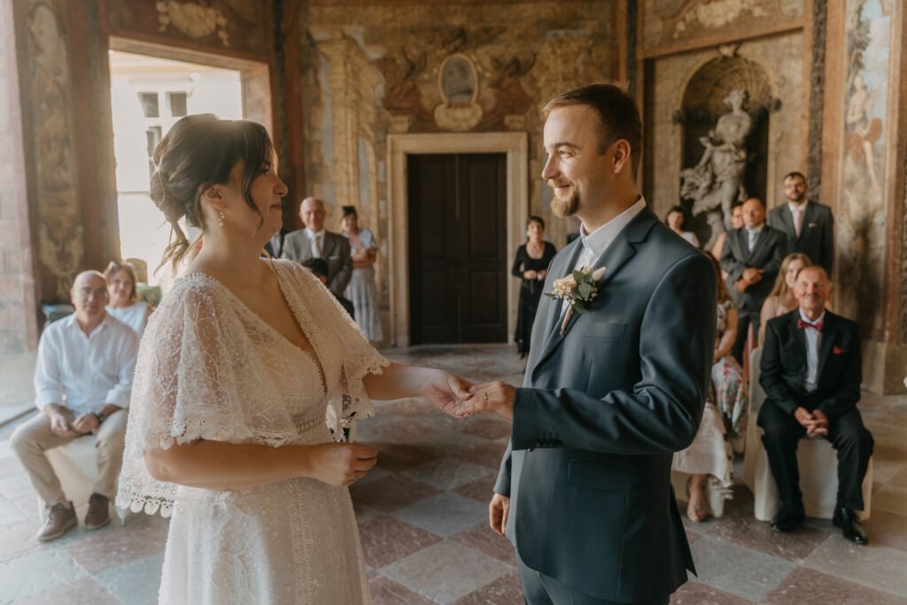 Anastasia & Michal: Wedding in Vrtba Garden, Czech wedding photographer, elopement prague