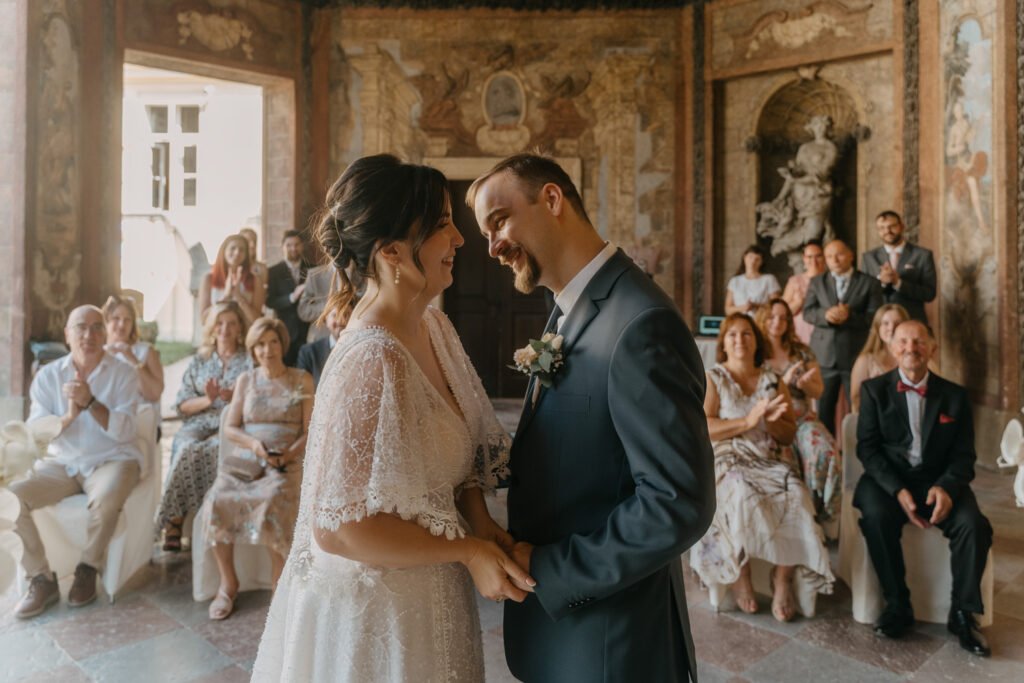 Anastasia & Michal: Wedding in Vrtba Garden, Czech wedding photographer, elopement prague