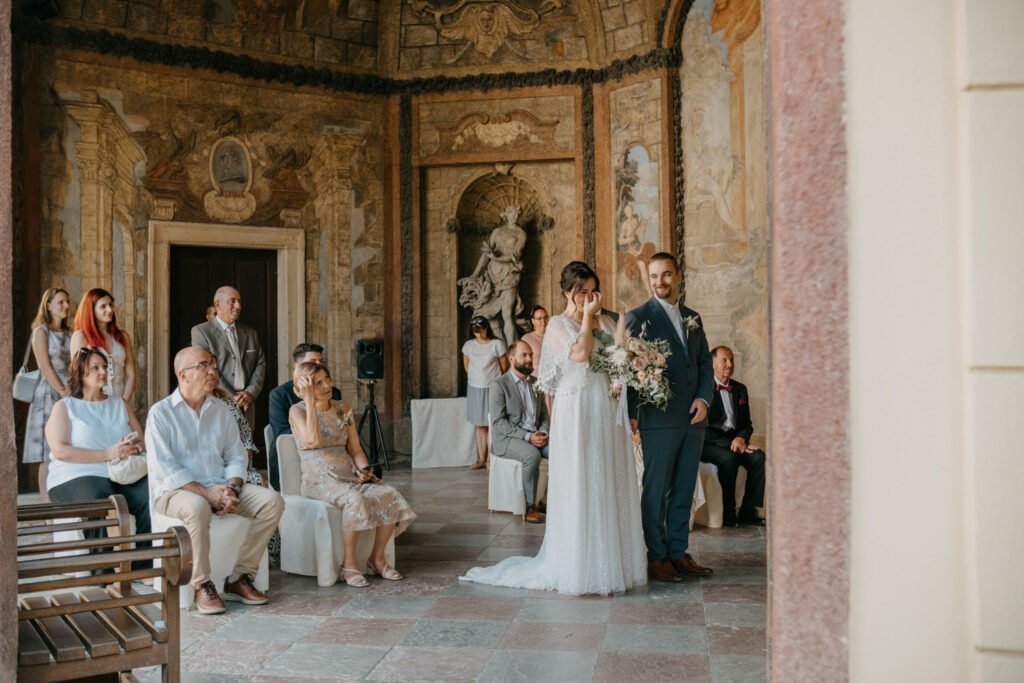 Anastasia & Michal: Wedding in Vrtba Garden, Czech wedding photographer, elopement prague