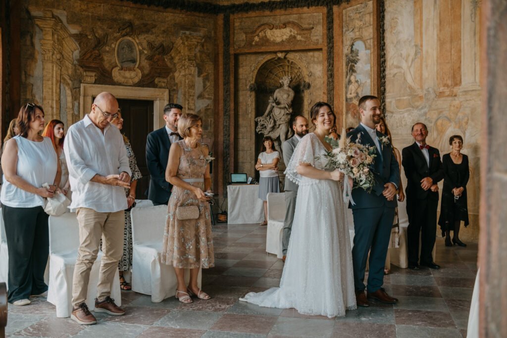 Anastasia & Michal: Wedding in Vrtba Garden, Czech wedding photographer, elopement prague