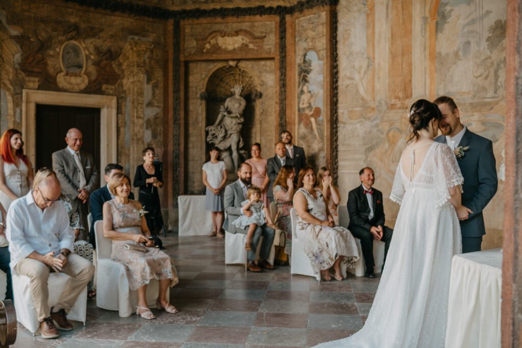 Anastasia & Michal: Wedding in Vrtba Garden, Czech wedding photographer, elopement prague