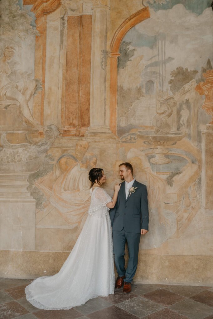 Anastasia & Michal: Wedding in Vrtba Garden, Czech wedding photographer, elopement prague