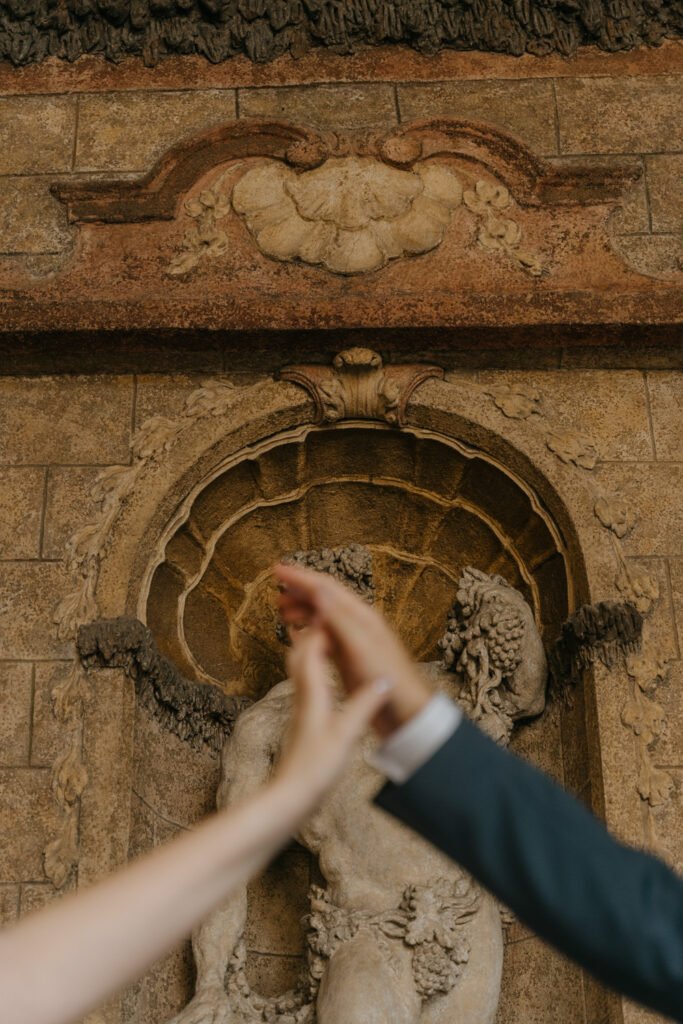 Anastasia & Michal: Wedding in Vrtba Garden, Czech wedding photographer, elopement prague