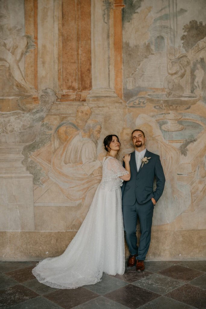Anastasia & Michal: Wedding in Vrtba Garden, Czech wedding photographer, elopement prague